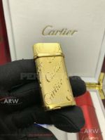 ARW 1:1 Perfect Replica 2019 New Style Cartier Classic Fusion Gold lighter Yellow Gold Cartier Logo Jet Lighter